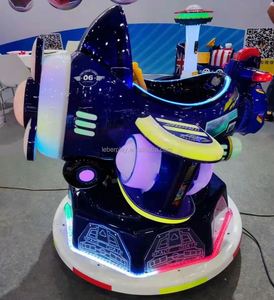 Nouveau produit commercial rotatif à 360° très demandé °   Petite Voiture à Monnayeur pour Enfants en Forme d'Avion pour Entrée de Supermarché - Product Image 1