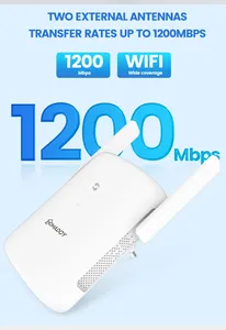Extensor de Rango Wi-Fi AC1200 para Reino Unido, Amplificador de Señal Wi-Fi de 1200M para Casas Grandes, <span class=keywords><strong>Repetidor</strong></span> de Router de Red de 2.4 y <span class=keywords><strong>5</strong></span> <span class=keywords><strong>GHz</strong></span> - Product Image 2