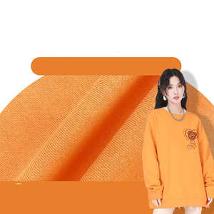 Venta al por mayor 320g 100% algodón transpirable Tricot Heavy-Duty Fish-Scale Loop tejido de punto para Sudadera con capucha - Product Image 1