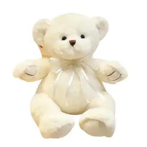 White Angel Wings Teddy Bear Plush Toys Birthday Gift for Children Friends Sleeping with Appease Stuffed Animal Plush Rag Dolls