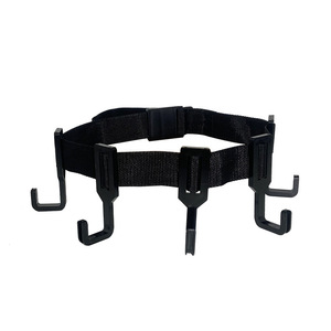 Camping Gear <b>Hook</b> Belt With <b>Plastic</b> <b>Hooks</b> For Outdoor Storage And Equipment Hanging - Product Image 1