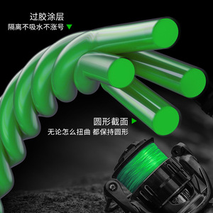 Línea de pesca trenzada Chiren de 4 hebras, línea principal de PE de alta resistencia para pesca de larga distancia. - Product Image 1