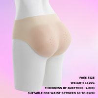 Culotte pour femmes rehaussant les hanches Culotte rembourrée sans couture avec trous d'air