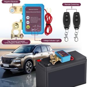 Từ xa pin ngắt kết nối chuyển đổi 12V 240A Pin giết chuyển đổi chống trộm tự động cắt tắt chuyển đổi cho Xe Xe tải thuyền RV <span class=keywords><strong>ATV</strong></span> - Product Image 5