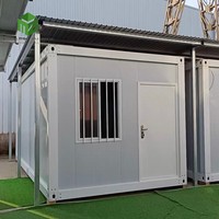 Op maat gemaakte, ademende, modulaire prefab sandwichpaneel kantoorhuizen van 20ft en 40ft