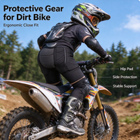 Équipement de protection pour moto, conception ergonomique, ajustement parfait et soutien stable, protection corporelle pour moto tout-terrain