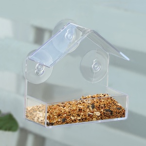 Özelleştirmek akrilik kuş kafesi ev dekorasyon yetiştiriciliği Pet kuş kafesi papağan dekoratif özel boyutta Logo akrilik kuş kafesi - Product Image 1