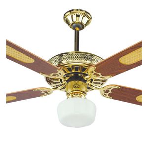 DCG VECRD42L moderno europeo 4-Blade in legno ventilatore da soffitto 3 velocità 52 pollici pale telecomando interruttore in legno massello lampada DC - Product Image 2