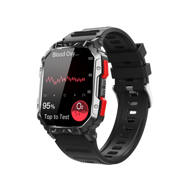 2025 IP68 Waterproof Smart Health Watch for Men & Women Full Touchscreen IPS Display Email Function Sports Fitness Smartwatch