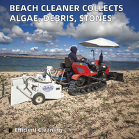 HANDSOMER1200 Nettoyeur de Plage Professionnel à Propulsion Diesel, Neuf, Garantie 1 An