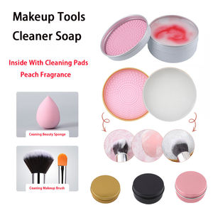 New Arrival Vegan Solid Bar <strong>Makeup</strong> Brush Cleaner Soap Pad Natural Anti-Bacterial Cleanser From New Arrival <strong>Makeup</strong> <strong>Tools</strong> - Product Image 2