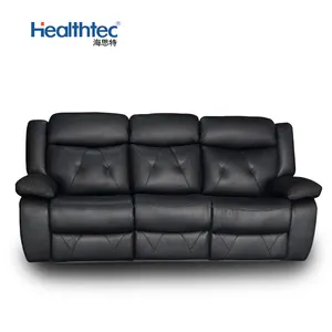 Old Style Leather Sofa Set Classical Design Unique Recliner Sofas for Italy Living Room