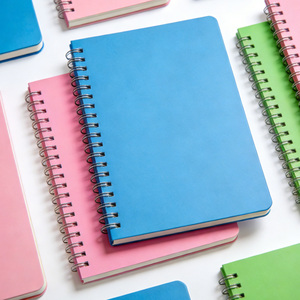 Ensemble de carnets personnalisés en gros avec logo, couverture rigide en cuir PU, format A5 A6, pour cadeaux d'entreprise et promotion de bureau - Product Image 3
