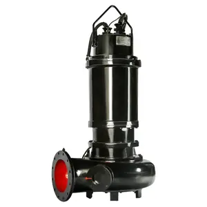 Submersible solid handling pump for municipal wastewater treatment plant