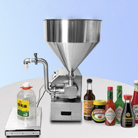 Machine de remplissage automatique de sauces de 30 kg avec pompe rotative à lobes, remplisseuse de pâtes à haute viscosité pour miel, confiture, beurre de cacahuète