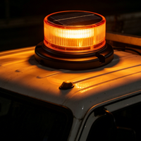 Feux de signalisation d'urgence clignotants ambre, balise lumineuse rotative, lampe LED de signalisation