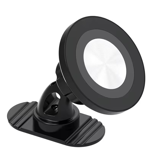 Universal MagSafe Car Mount ABS Dashboard Magnetic Phone Holder Sticker Adhesive iPhone Samsung Xiaomi Strong Magnet Stand