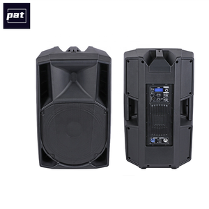 Enceinte active PA 15 pouces 650W, portable, en plastique, avec Bluetooth, système audio DJ, haut-parleur XLR pour événements en extérieur - Product Image 4