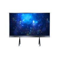 Pantalla Interactiva Inteligente LED Todo en Uno de 136/165/220 Pulgadas, Pizarra Inteligente con Pantalla Táctil Infrarroja a Todo Color de Alta Gama para Tiendas