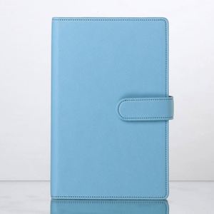 Superior Custom Gold-Colored PU Leather Edge Business Notebook 100 Sheets Printed Inner Pages Magnetic Buckle <b>Gift</b> A5 Size - Product Image 2
