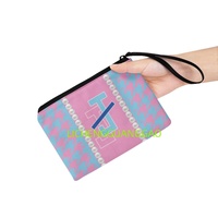 Porte-monnaie réutilisable Jack and Jill Sorority, design personnalisé, vente en gros, haute qualité, pratique à transporter, sac à main