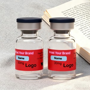 In ấn nhãn dán thực phẩm chức năng, nhãn dán bao bì, nhãn chai thuốc, nhãn thuốc cho bao bì chai thuốc - Product Image 4