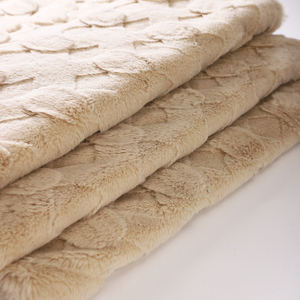 Chăn mùa đông sợi microfiber dệt kim polyester tái chế 75D, chống tĩnh điện, chống cháy, dùng cho nhà cửa, ô tô, giường ngủ, chất liệu giả lông thú - Product Image 2