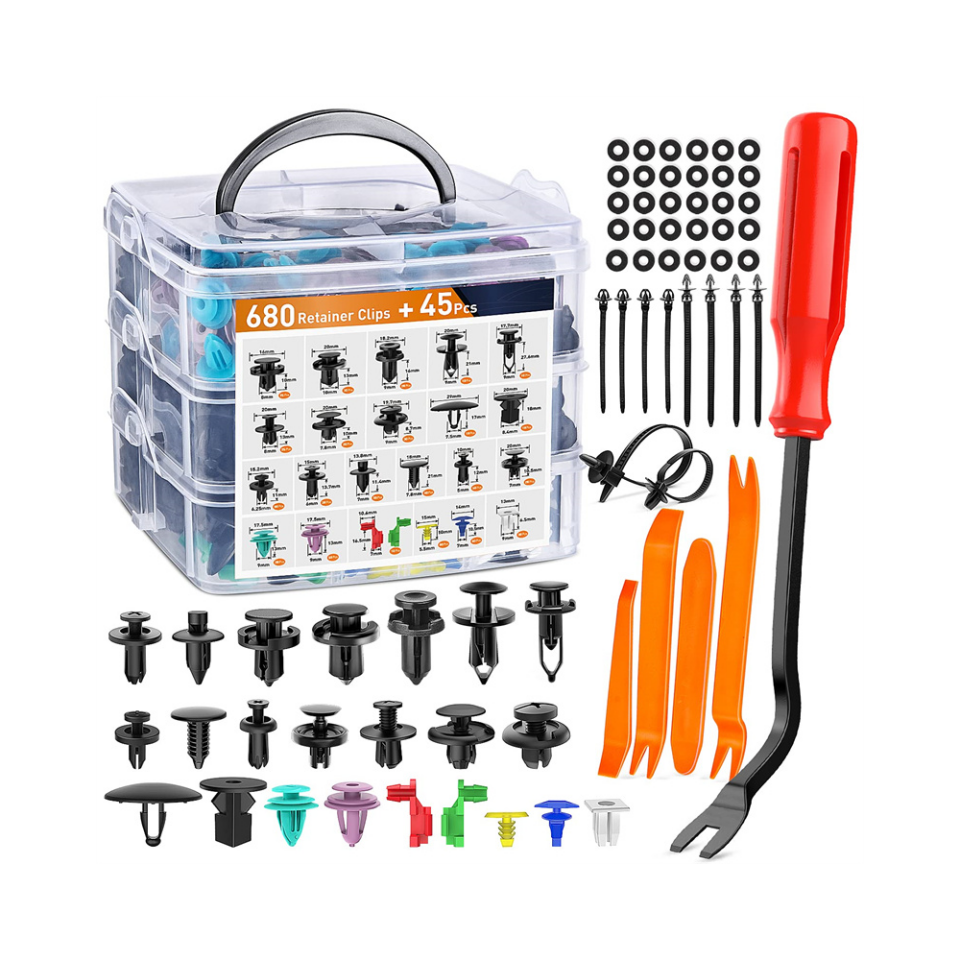 Набор автомобильных крепежных деталей