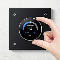 Thermostat intelligent Tuya Zigbee, bouton rotatif, contrôleur de température numérique, thermostat pour chauffage au sol, pour le contrôle du chauffage des pièces