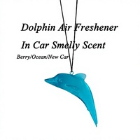 Désodorisant pour voiture à l'odeur de dauphin, parfum désagréable - Océan/fruits rouges