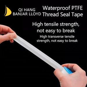 Cinta de Enmascarar de una Cara QI HANG A14, Rollo Grande, 135U, Material PTFE Engrosado, Adhesivo Acrílico Activado por Agua, Impermeable - Product Image 5