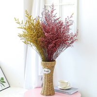 Populaire fabrieksleverancier van decoratieve bloemen en planten, gedroogde bloemen, geconserveerde Limonium boeketten voor Kerstmis en Pasen