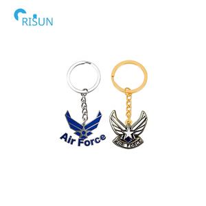 Porte-clés personnalisés en émail doux et dur, porte-clés de l'armée de l'<span class=keywords><strong>air</strong></span> américaine, pendentif, porte-clés personnalisé de l'armée de l'<span class=keywords><strong>air</strong></span> - Product Image 4