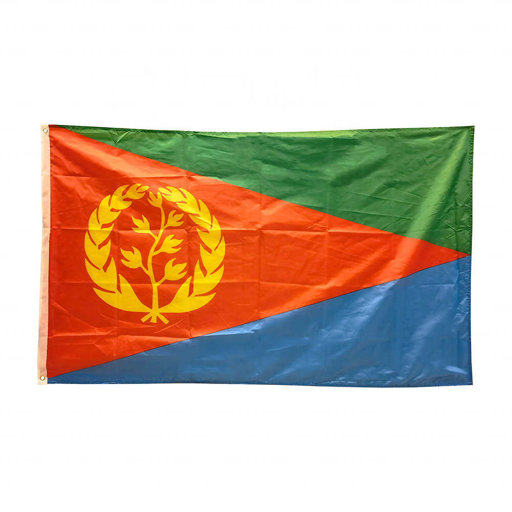 Adesivo Per Auto Con Bandiera Dell'Eritrea | 15 Cm, Laminato Anti-UV, Rimovibile Senza Residui - 2