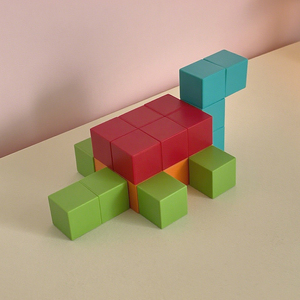 Dropshipping Shopify Fulfillment Puzzle Building <b>Blocks</b> Kids Cube Construction Toy Model Toy - Product Image 1