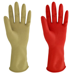 Gants en latex miniatures Seven Fairy, rouge et blanc, petite taille, imperméables, pour le nettoyage et le lavage de voitures, tailles S, M, L - Product Image 5