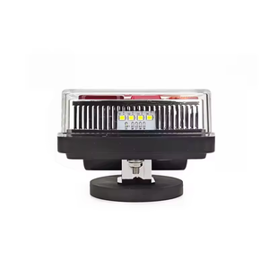 Kit de feux de remorque sans fil pour camion de remorquage Lampe de remorquage <span class=keywords><strong>LED</strong></span> rechargeable avec émetteur super magnétique pour bateau remorque camping-car - Product Image 6