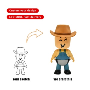 <span class=keywords><strong>รับ</strong></span>ผลิตฟิกเกอร์ PVC แบบ 2D เป็น <span class=keywords><strong>3D</strong></span> ขนาด 1:10 ตามสั่ง ขายส่ง ตัวการ์ตูนอนิเมะสะสม - Product Image 1