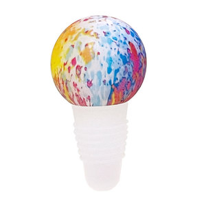 Bouchon <span class=keywords><strong>de</strong></span> bouteille <span class=keywords><strong>de</strong></span> vin en silicone souple multicolore avec logo personnalisé pour la maison et les bars, bouchon <span class=keywords><strong>de</strong></span> bouteille <span class=keywords><strong>de</strong></span> vin en silicone OEM - Product Image 6
