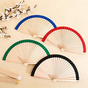 Abanico de Madera Personalizable con Patrones Grabados y Varillas de Madera en Relieve, Regalo de Graduación para Acción de Gracias y Año Nuevo - Product Image 5