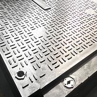 Tapis de sol renforcé en UHMWPE haute résistance - 25-40 mm, résistant à l'usure, aux UV et au feu, pour plateformes de forage pétrolier, avec logo personnalisé, échantillon A4
