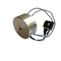 Imán Eléctrico Industrial Marca GD, Diámetro 80mm, 110v 220v CA, Fuerza de Retención 100kg, Electroimán de Elevación Modelo P8038