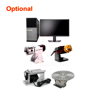 Máquina de Marcado Láser de Escritorio LY, Portátil, Mini, con Luz Fría de Rayos Ultravioleta UV de 3W 5W y Tubo de CO2 Metálico de 30W 40W 60W - Product Image 6