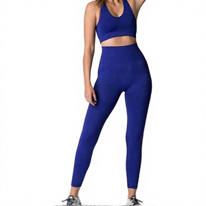 Conjunto de yoga personalizado al por mayor, conjunto de yoga de secado rápido para entrenamiento, conjunto de yoga con el mejor material, conjunto de yoga para fitness, ropa de yoga al por mayor - Product Image 1