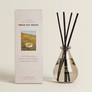 Aikun High Quality Glass <b>Bottle</b> Luxury <b>Mini</b> Christmas Home Fragrance Aroma Vase Eco Friendly DIY BPA Free Reed Diffuser Sets - Product Image 1