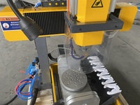 Offre Spéciale : Mini Routeur CNC de Bureau 5 Axes Haute Précision ATC pour Usinage de l'Acier, 380V, Garantie 1 An, Précision 0,02mm