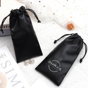 Bolsa de Piel Sintética con Cordón, Personalizada con Impresión Serigrafiada, para Viajes, Cosméticos, Gafas de Sol, Resistente al Agua, Muestra Gratuita OEM - Product Image 5