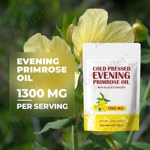 JULONG Supply Marque privée Complément alimentaire naturel biologique <span class=keywords><strong>Huile</strong></span> <span class=keywords><strong>d</strong></span>'<span class=keywords><strong>onagre</strong></span> Capsules molles - Product Image 3