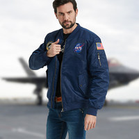 Blouson d'hiver en cuir grande taille pour hommes de marque personnalisée Bomber matelassé décontracté avec rembourrage en coton et fermeture à glissière Vêtements d'extérieur