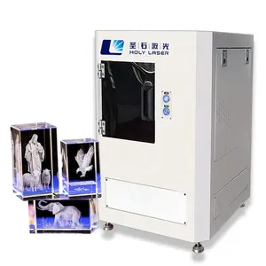 3D Mini laser photo engraving machine for the acrylic